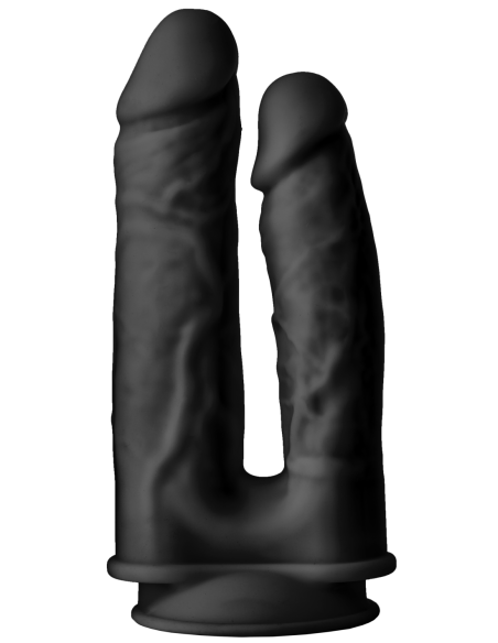 REAL LOVE DUAL DENSITY DOBLE PENETRADOR NEGRO