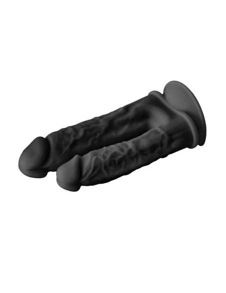 REAL LOVE DUAL DENSITY DOBLE PENETRADOR NEGRO