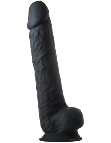 REAL LOVE DILDO XXL DUAL DENSIDAD 15INCH Negro