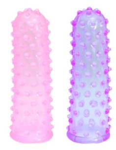 MANGAS PARA DEDOS MORADO/ROSA