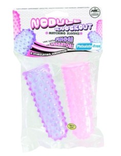 MANGAS PARA DEDOS MORADO/ROSA 2