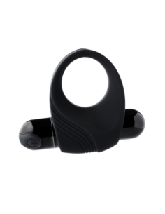 RAMROD COCKRING VIBRADOR CON BIG BULLET NEGRO