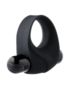 RAMROD COCKRING VIBRADOR CON BIG BULLET NEGRO 2