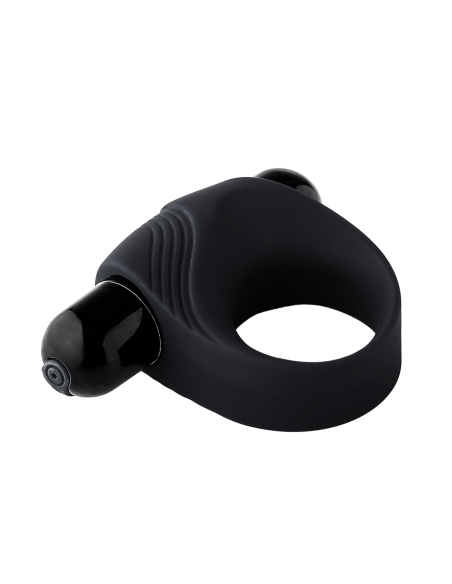 RAMROD COCKRING VIBRADOR CON BIG BULLET NEGRO