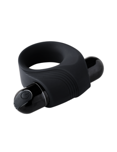 RAMROD COCKRING VIBRADOR CON BIG BULLET NEGRO