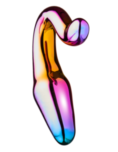 PLUG ANAL DE COLA GLAMOUR GLASS SLEEK 2