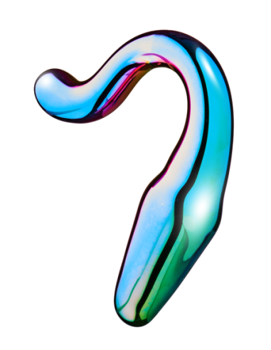 PLUG ANAL DE COLA GLAMOUR GLASS SLEEK