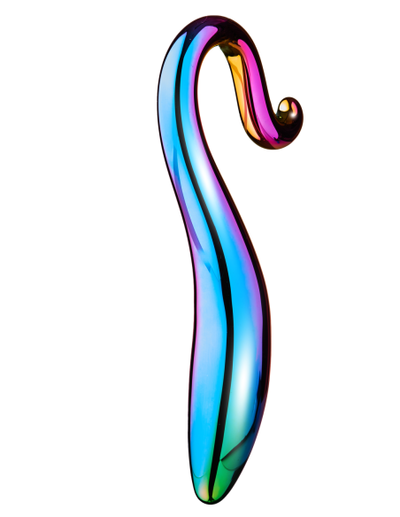 CONSOLADOR CURVO ELEGANTE GLAMOUR GLASS