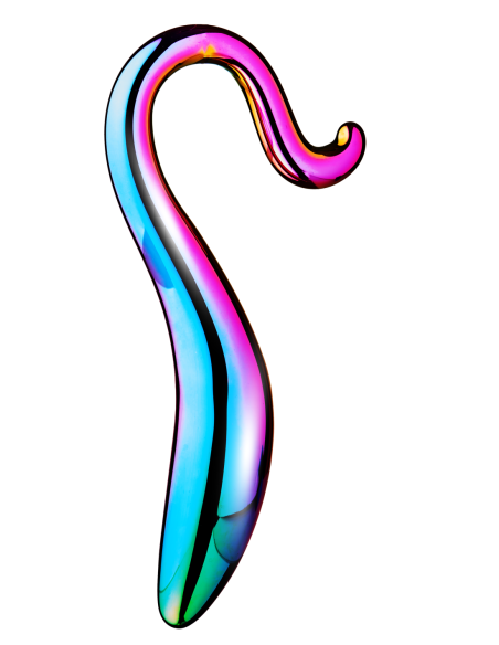 CONSOLADOR CURVO ELEGANTE GLAMOUR GLASS