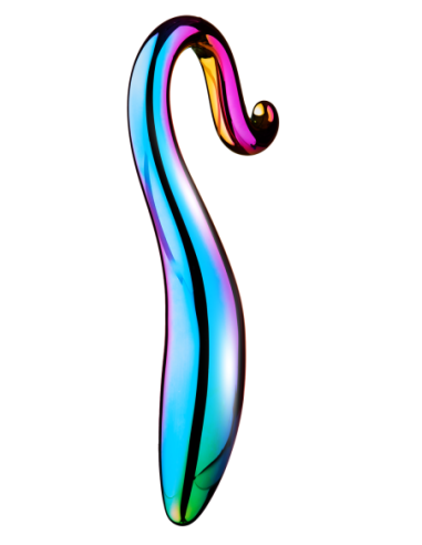 CONSOLADOR CURVO ELEGANTE GLAMOUR GLASS