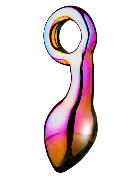 PLUG DE ANILLO GRUESO DE CRISTAL GLAMOUR