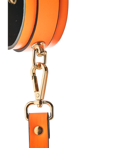 BRAZALETE RADIANTE QUE BRILLA EN NARANJA OSCURO