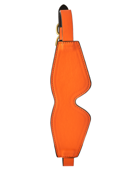 MÁSCARA DE OJOS RADIANTE QUE BRILLA EN NARANJA OSCURO