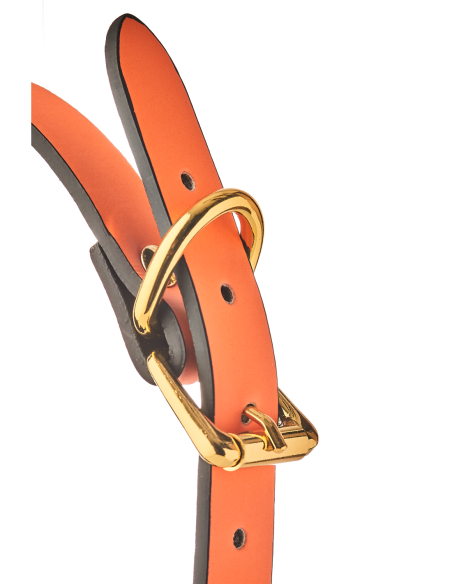 MÁSCARA DE OJOS RADIANTE QUE BRILLA EN NARANJA OSCURO