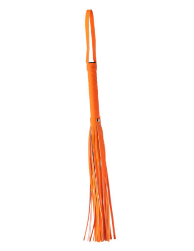 LÁTIGO RADIANTE QUE BRILLA EN EL NARANJA OSCURO