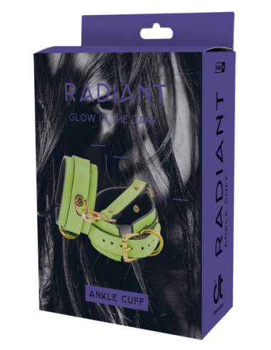 TOBILLERA RADIANTE BRILLO EN VERDE OSCURO