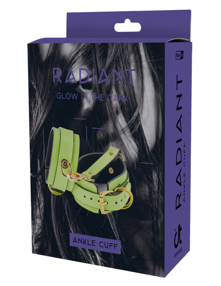 TOBILLERA RADIANTE BRILLO EN VERDE OSCURO