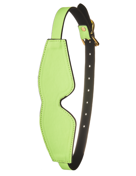 MÁSCARA DE OJOS RADIANTE QUE BRILLA EN VERDE OSCURO