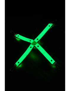 CORBATA DE CERDO RADIANTE QUE BRILLA EN VERDE OSCURO 2