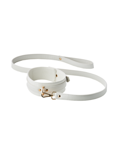 COLLAR Y CORREA BLAZE ELITE BLANCO