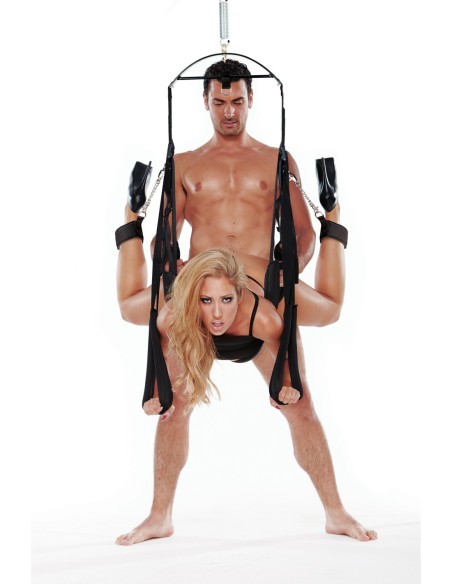 WHIPSMART BONDAGE COLUMPIO DE PLACER NEGRO
