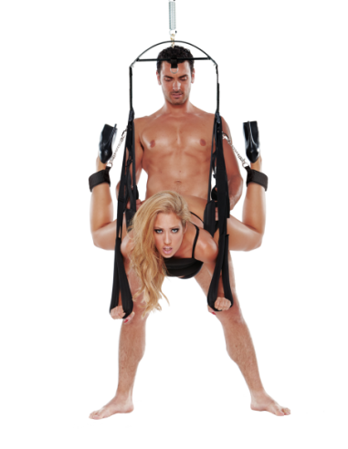WHIPSMART BONDAGE COLUMPIO DE PLACER NEGRO