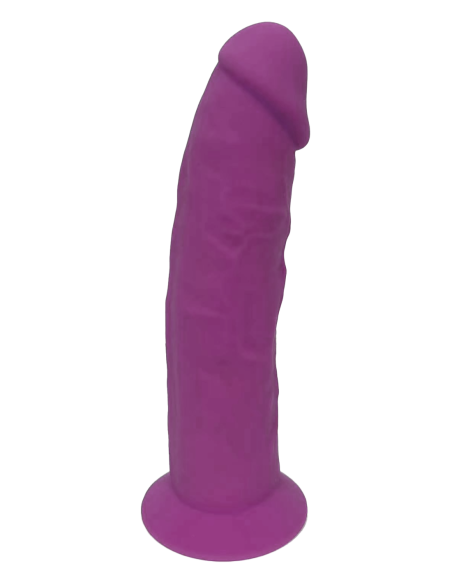 REAL LOVE DILDO 7.5INCH PÚRPURA