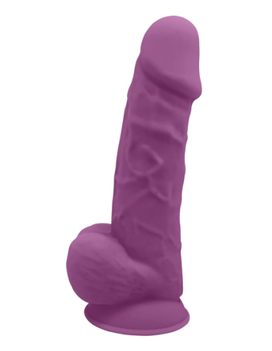 REAL LOVE CONSOLADOR CON BOLAS 8.5INCH MORADO