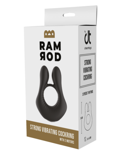 RAMROD STRONG VIBRADOR COCKRING NEGRO