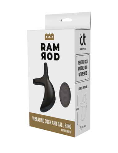 RAMROD ANILLO VIBRADOR PARA POLLA Y BOLA CON...