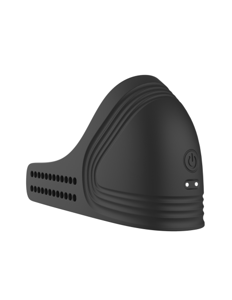 RAMROD COCKRING VIBRADOR AJUSTABLE CON MANDO NEGRO