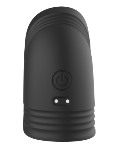 RAMROD COCKRING VIBRADOR AJUSTABLE CON MANDO NEGRO