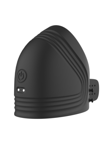 RAMROD COCKRING VIBRADOR AJUSTABLE CON MANDO NEGRO