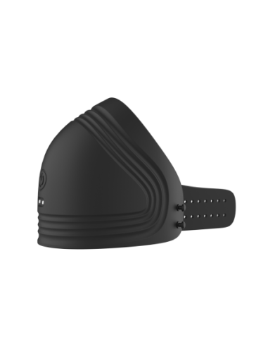 RAMROD COCKRING VIBRADOR AJUSTABLE CON MANDO NEGRO