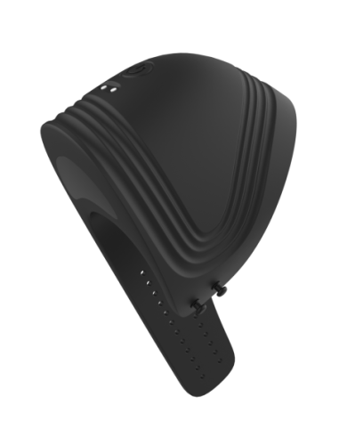 RAMROD COCKRING VIBRADOR AJUSTABLE CON MANDO NEGRO