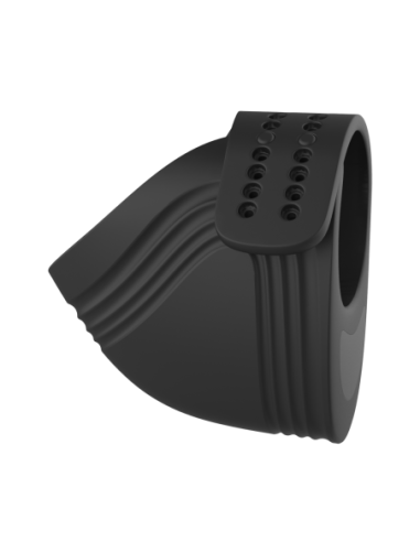 RAMROD COCKRING VIBRADOR AJUSTABLE CON MANDO NEGRO