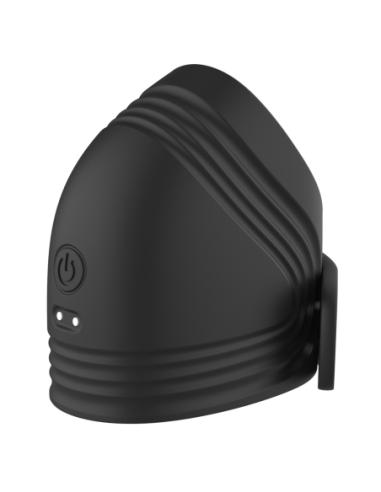 RAMROD COCKRING VIBRADOR AJUSTABLE CON MANDO NEGRO