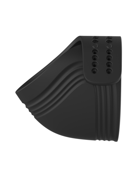 RAMROD COCKRING VIBRADOR AJUSTABLE CON MANDO NEGRO