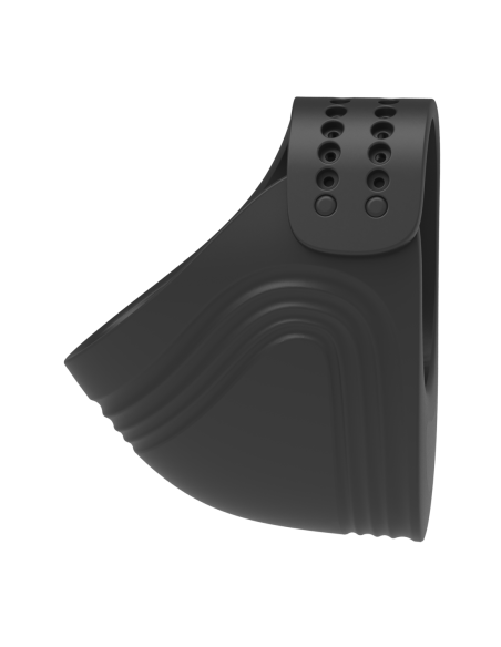 RAMROD COCKRING VIBRADOR AJUSTABLE CON MANDO NEGRO