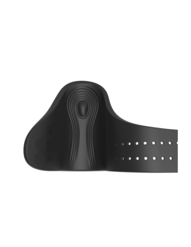 RAMROD COCKRING VIBRADOR AJUSTABLE CON MANDO NEGRO