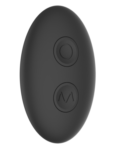 RAMROD COCKRING VIBRADOR AJUSTABLE CON MANDO NEGRO