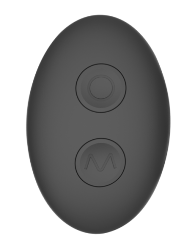 RAMROD COCKRING VIBRADOR AJUSTABLE CON MANDO NEGRO