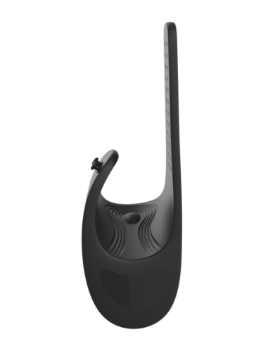 RAMROD COCKRING VIBRADOR AJUSTABLE CON MANDO NEGRO