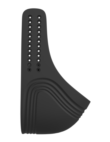 RAMROD COCKRING VIBRADOR AJUSTABLE CON MANDO NEGRO