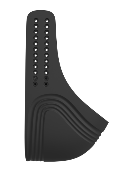 RAMROD COCKRING VIBRADOR AJUSTABLE CON MANDO NEGRO