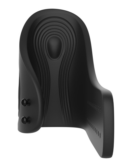 RAMROD COCKRING VIBRADOR AJUSTABLE CON MANDO NEGRO