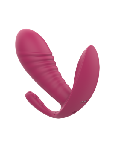 ESSENTIALS VIBRADOR TRIPLE PLACER ROSA