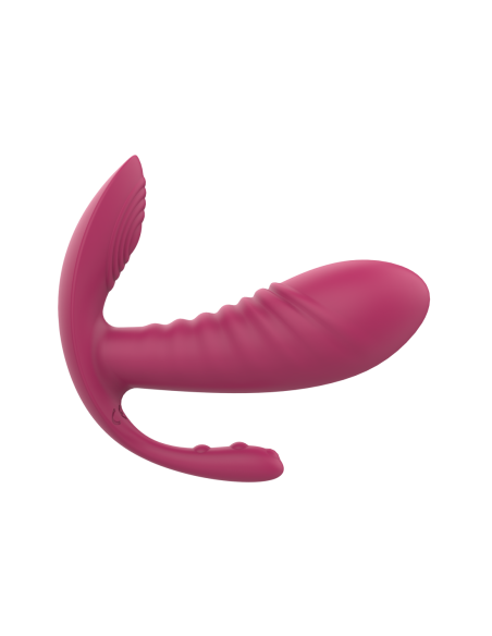 ESSENTIALS VIBRADOR TRIPLE PLACER ROSA