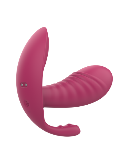 ESSENTIALS VIBRADOR TRIPLE PLACER ROSA