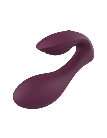 VIBRADOR ESSENTIALS ULTRA DUAL MORADO